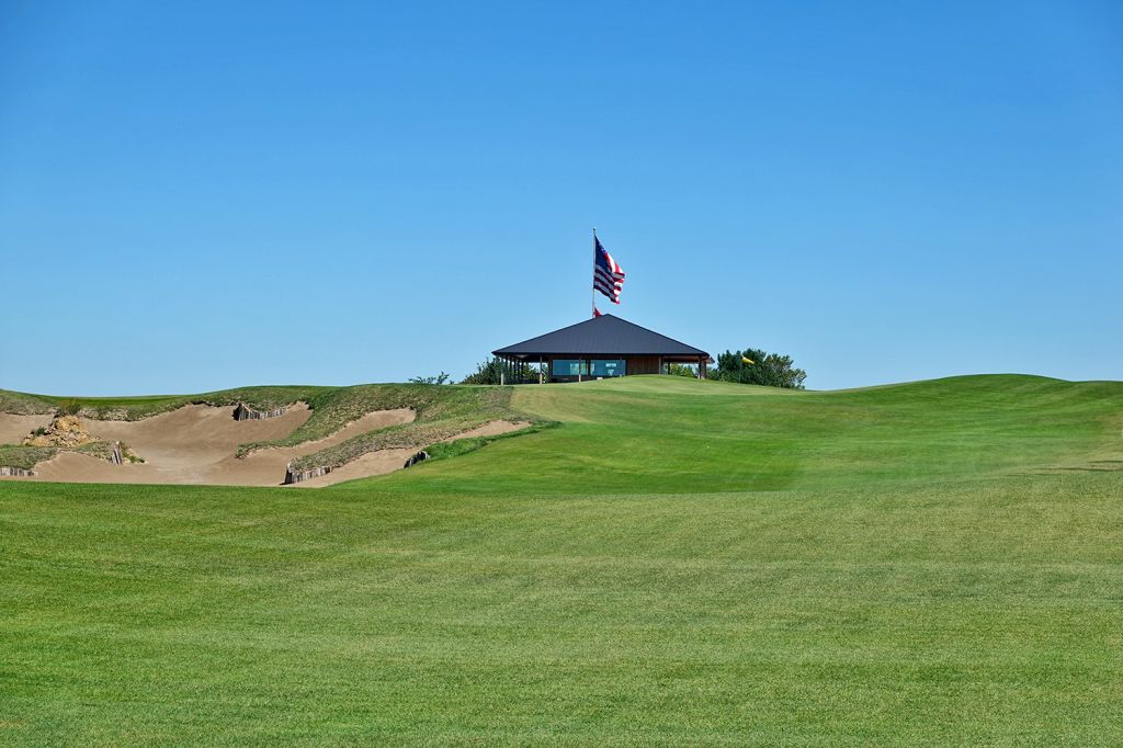 18th Hole at Landmand Golf Club (565 Yard Par 5)